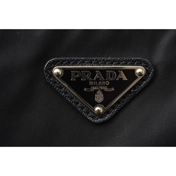 Prada Bag Nero Black Messenger Nylon Quilted - Picture 1 of 9